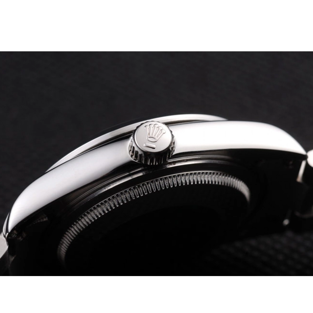 Aaa fake watches Dial Black Steel Polished Explorer 98087 Stainless Rolex 0730